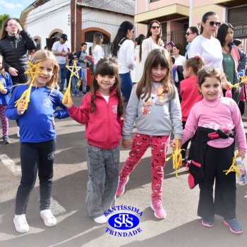 Caminhada Franciscana pela Paz percorre ruas de Cruz Alta