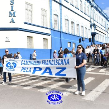 Caminhada Franciscana pela Paz percorre ruas de Cruz Alta