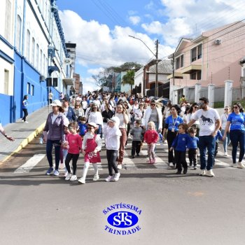 Caminhada Franciscana pela Paz percorre ruas de Cruz Alta