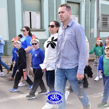 Caminhada Franciscana pela Paz percorre ruas de Cruz Alta