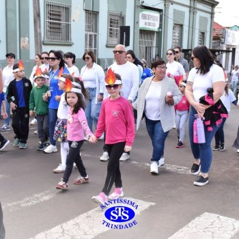 Caminhada Franciscana pela Paz percorre ruas de Cruz Alta