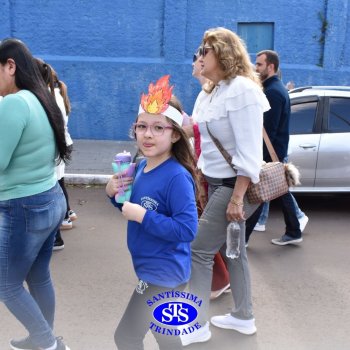 Caminhada Franciscana pela Paz percorre ruas de Cruz Alta
