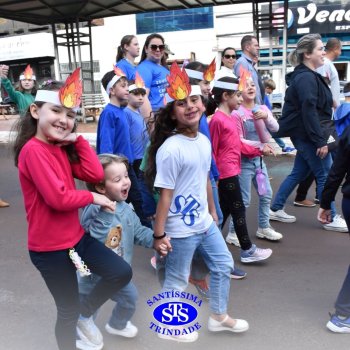 Caminhada Franciscana pela Paz percorre ruas de Cruz Alta