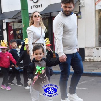 Caminhada Franciscana pela Paz percorre ruas de Cruz Alta