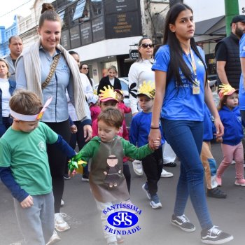 Caminhada Franciscana pela Paz percorre ruas de Cruz Alta