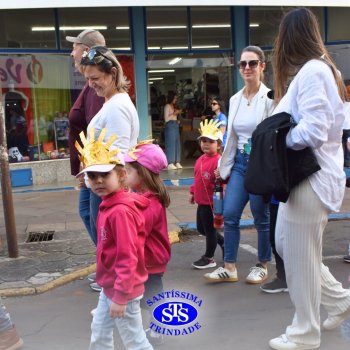 Caminhada Franciscana pela Paz percorre ruas de Cruz Alta