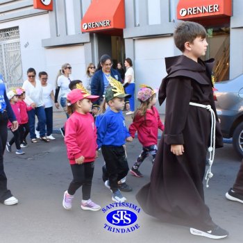 Caminhada Franciscana pela Paz percorre ruas de Cruz Alta