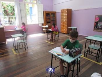 Aulas presenciais - Educação Infantil