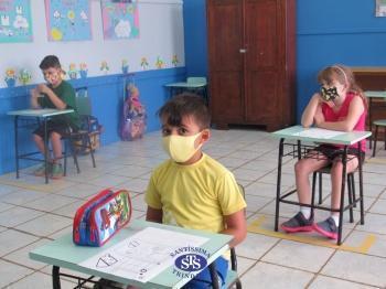 Aulas presenciais - Educação Infantil