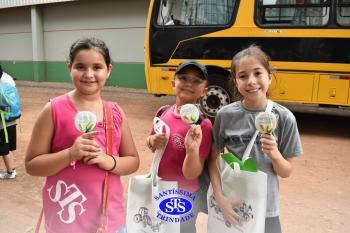 Alunos participam da 