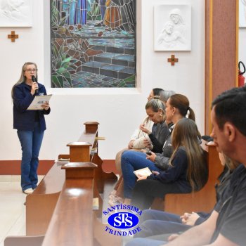 Missa na Capela conta com participação dos estudantes e famílias do 4º ano