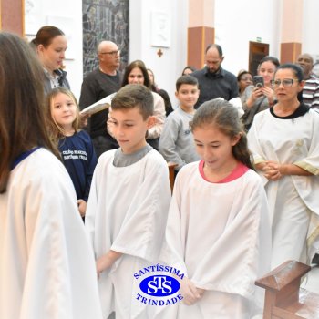 Missa na Capela conta com participação dos estudantes e famílias do 4º ano