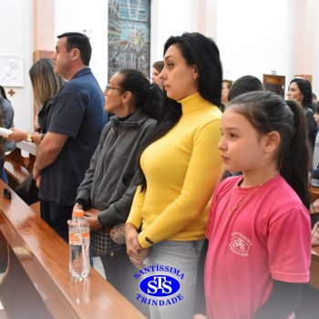 Missa na Capela conta com participação dos estudantes e famílias do 4º ano