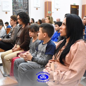 Missa na Capela conta com participação dos estudantes e famílias do 4º ano