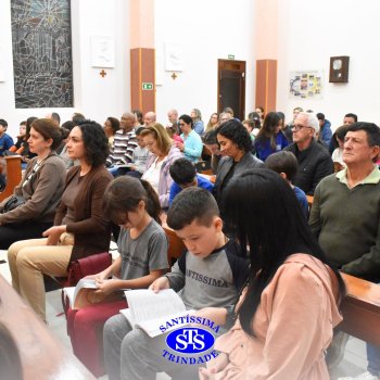 Missa na Capela conta com participação dos estudantes e famílias do 4º ano
