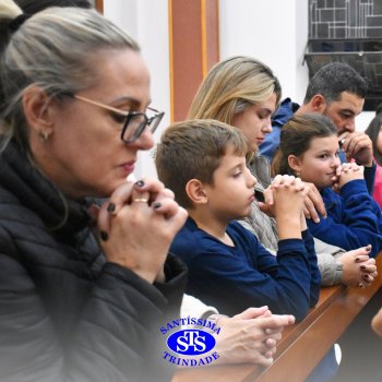 Missa na Capela conta com participação dos estudantes e famílias do 4º ano