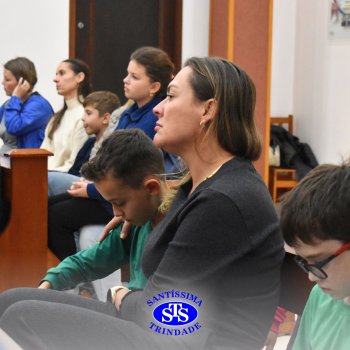 Missa na Capela conta com participação dos estudantes e famílias do 4º ano