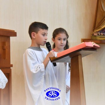 Missa na Capela conta com participação dos estudantes e famílias do 4º ano