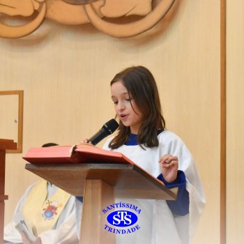 Missa na Capela conta com participação dos estudantes e famílias do 4º ano