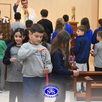 Missa na Capela conta com participação dos estudantes e famílias do 4º ano