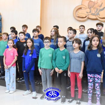 Missa na Capela conta com participação dos estudantes e famílias do 4º ano