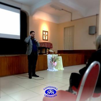 Professores reunidos em manhã de formação