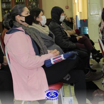Professores reunidos em manhã de formação