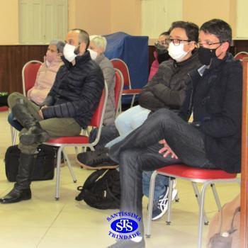 Professores reunidos em manhã de formação
