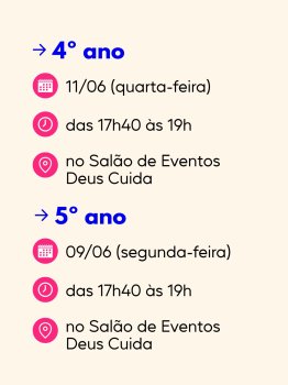 Momento de acolher os resultados e seguir crescendo!