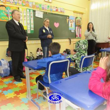 Dom Nélio, Bispo Diocesano, visita o Santíssima 