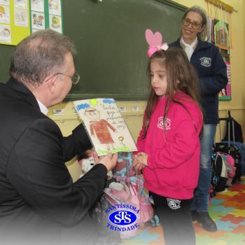 Dom Nélio, Bispo Diocesano, visita o Santíssima 