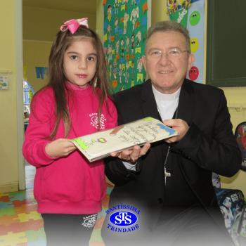 Dom Nélio, Bispo Diocesano, visita o Santíssima 
