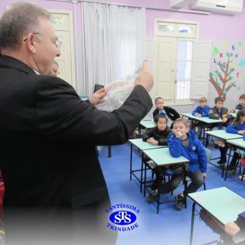 Dom Nélio, Bispo Diocesano, visita o Santíssima 