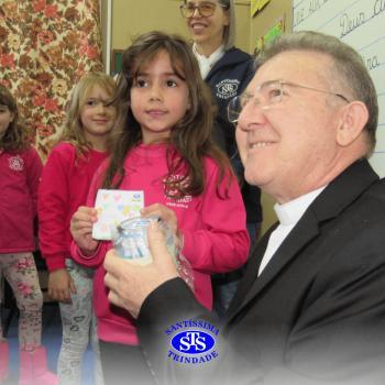 Dom Nélio, Bispo Diocesano, visita o Santíssima 
