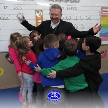 Dom Nélio, Bispo Diocesano, visita o Santíssima 