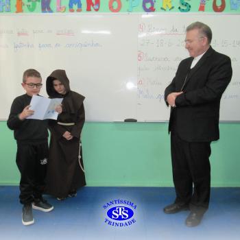 Dom Nélio, Bispo Diocesano, visita o Santíssima 