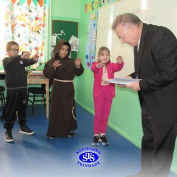 Dom Nélio, Bispo Diocesano, visita o Santíssima 
