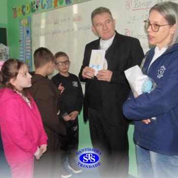 Dom Nélio, Bispo Diocesano, visita o Santíssima 