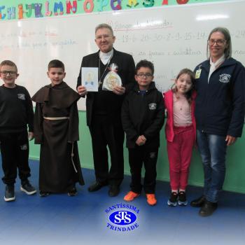 Dom Nélio, Bispo Diocesano, visita o Santíssima 