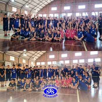Alunos da Oficina de Basquete participam de jogos amistosos com o Colégio Sant’Anna