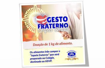 Participe do Gesto Fraterno de Corpus Christi