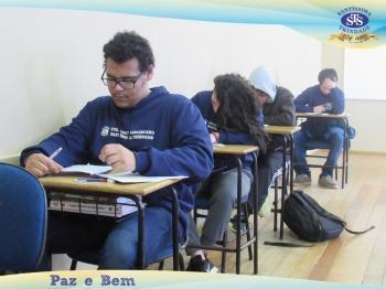 Simulado no Ensino Médio