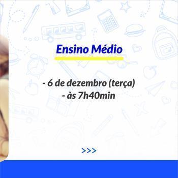 Resultados do 3º trimestre letivo