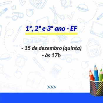 Resultados do 3º trimestre letivo