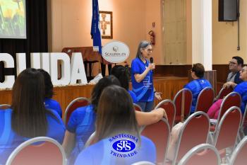 Professores retornam ao Colégio para participar das reuniões pedagógicas