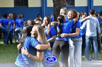 Professores retornam ao Colégio para participar das reuniões pedagógicas