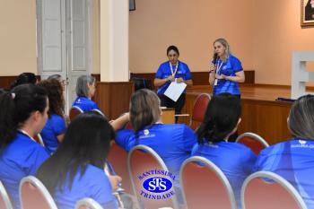 Professores retornam ao Colégio para participar das reuniões pedagógicas