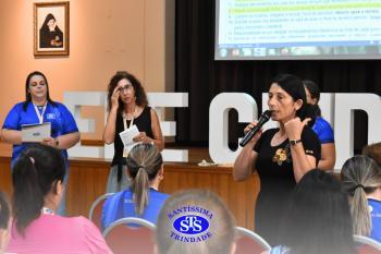 Professores retornam ao Colégio para participar das reuniões pedagógicas