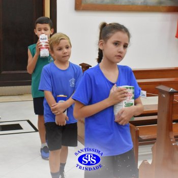 Momentos de convivência entre as turmas e reflexão sobre a vida nova marcam as Celebrações de Páscoa dos estudantes dos Anos Iniciais