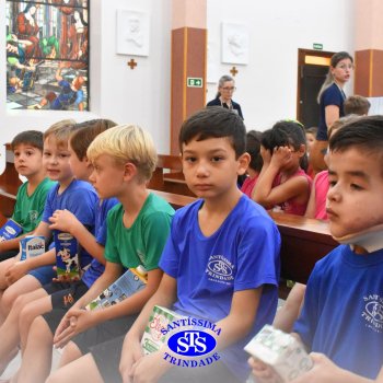 Momentos de convivência entre as turmas e reflexão sobre a vida nova marcam as Celebrações de Páscoa dos estudantes dos Anos Iniciais